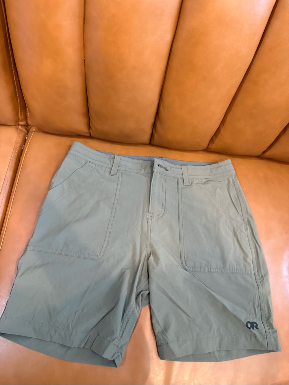 Outdoor Research Women's Light Olive Active Hiking Shorts